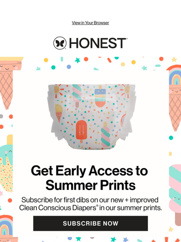 Psst... Want to try our New + Improved Diapers?