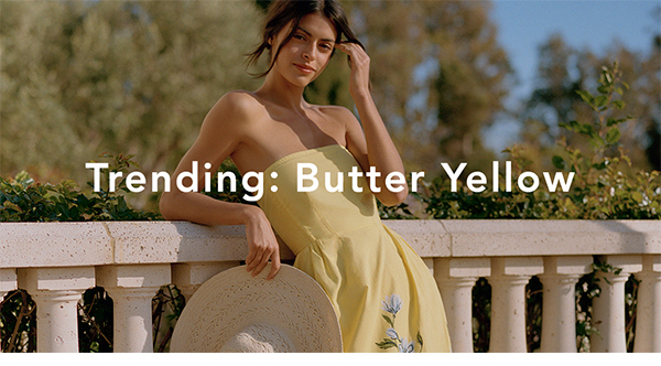 Trending: Butter Yellow