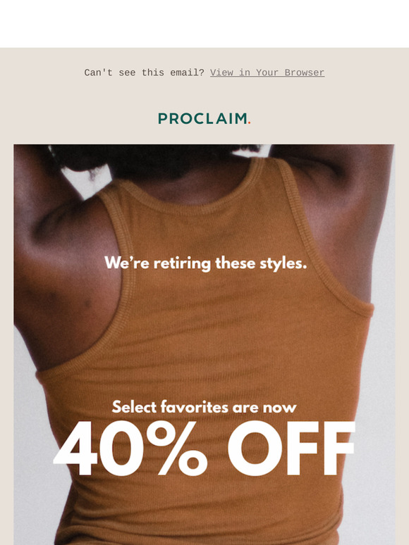 Goodbye Sale 40% OFF