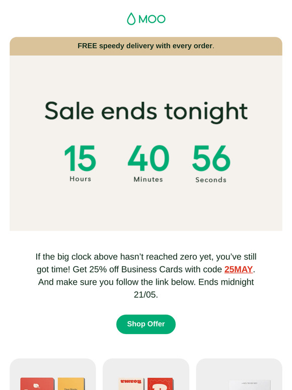 Last chance! Business Cards for less 😻