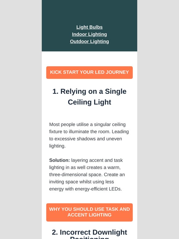 Don't Make These Lighting Mistakes...