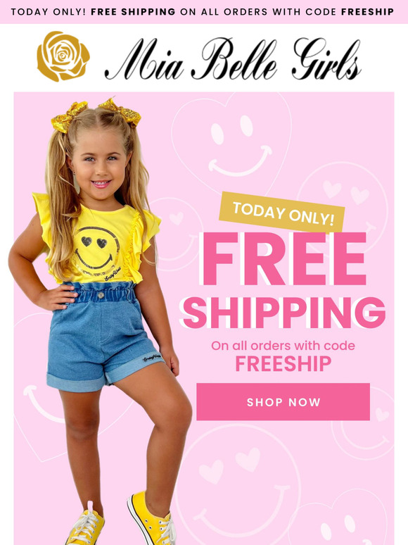 💕📦 FREE Shipping Today Only!