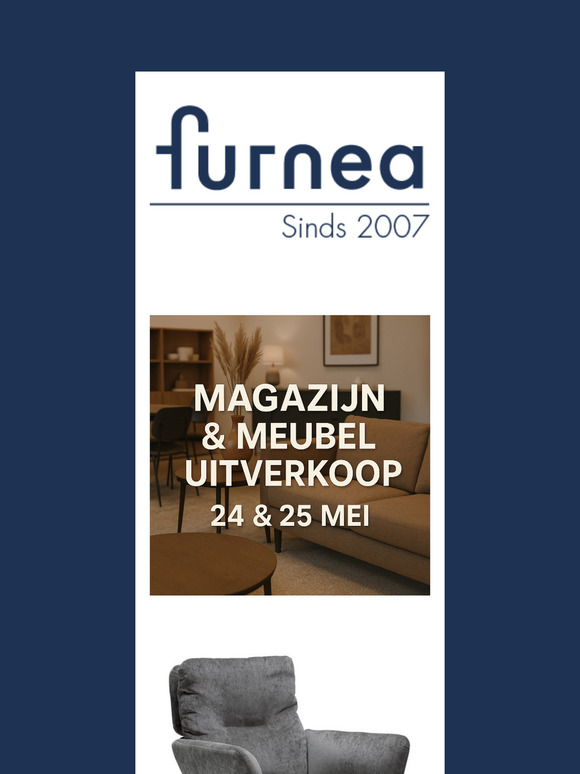 🔥 Magazijn & Meubel Uitverkoop – alleen 24 & 25 mei!