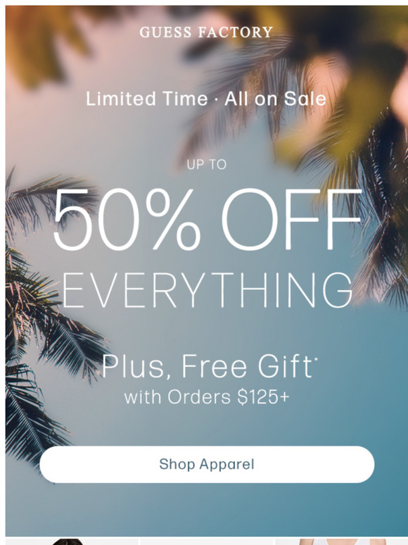 Limited Time: Up to 50% Off + Gift