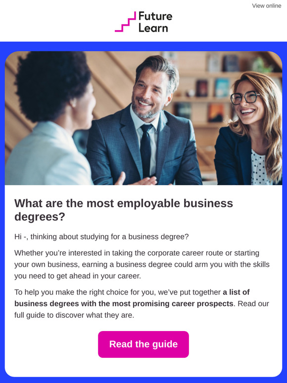 What are the most employable business degrees?