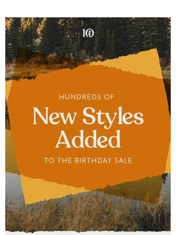Hundreds of New Sale Styles Added 🤯