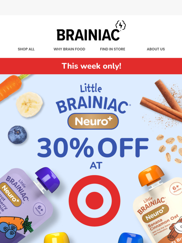 30% Off Little Brainiac Neuro+ at Target NOW