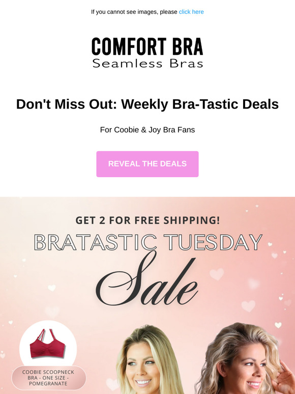 Your Weekly Bra-Tastic Alert 🛎️