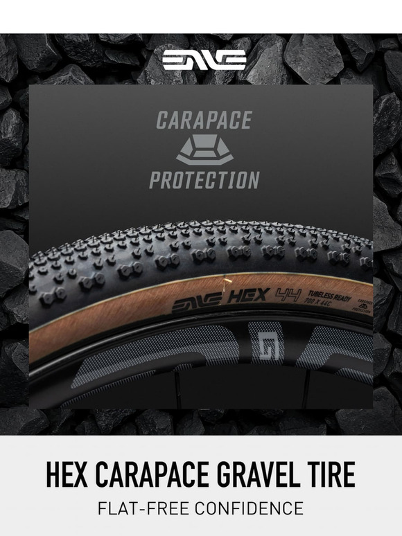 Introducing The HEX Carapace Gravel Tire