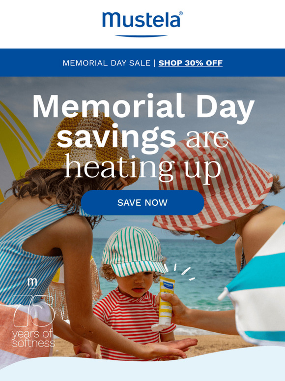Memorial Day savings are heating up 🎇