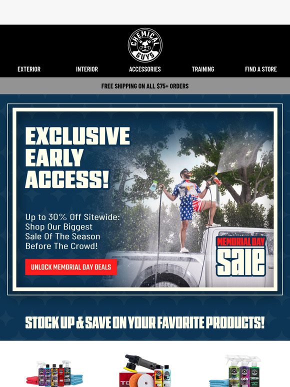 Up to 30% Off! Memorial Day Sale Is Live!
