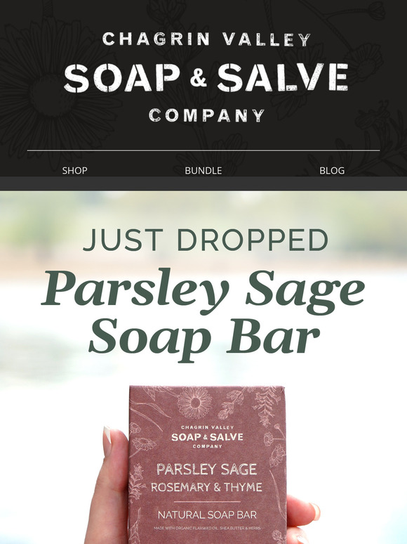 Parsley Sage Seasonal Bar is BACK 🌿