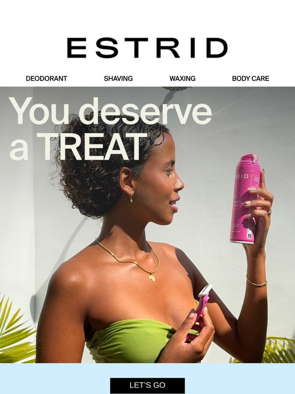 Full-sized body care. For free.