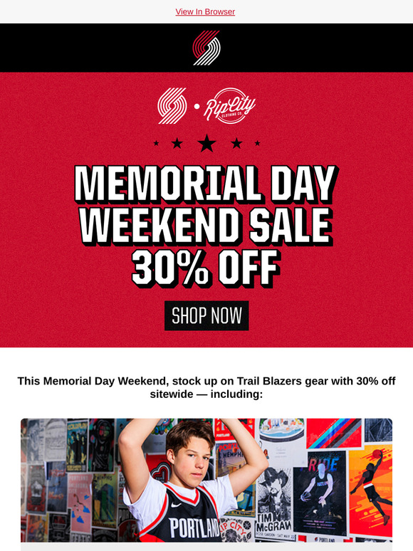 Memorial Day Deals: Jerseys, Hats, Hoodies & More