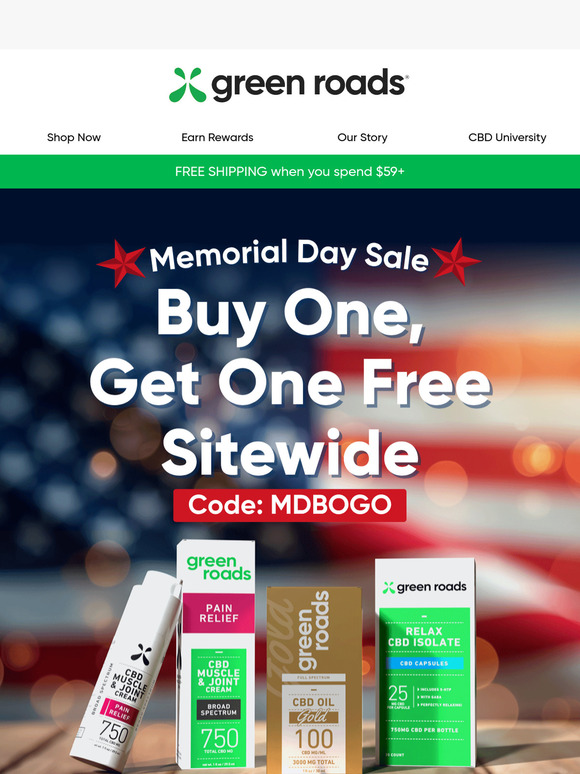 B1G1 Free Sitewide Continues!