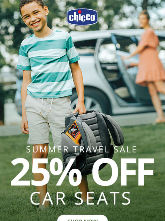 Kickstart Summer with 25% off Car Seats! ☀️