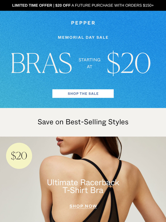 Bras Starting at $20???
