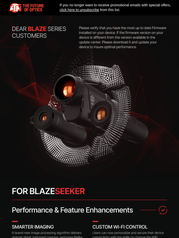 ⚙️Firmware Update: Blaze Series❗