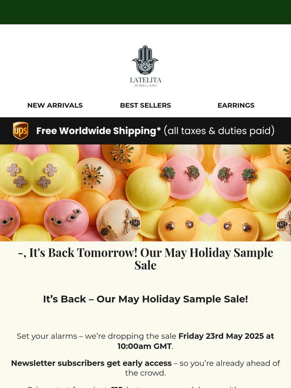 ❤️ Important Announcement  -70% Off Sale!