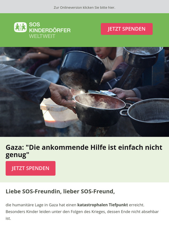 Gaza: "Die ankommende Hilfe ist einfach nicht genug"