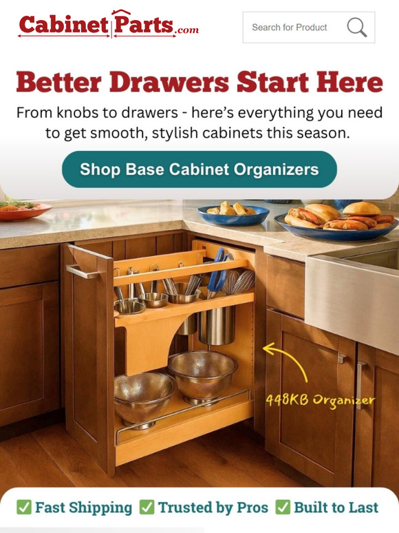 Better Drawers Start With These Parts
