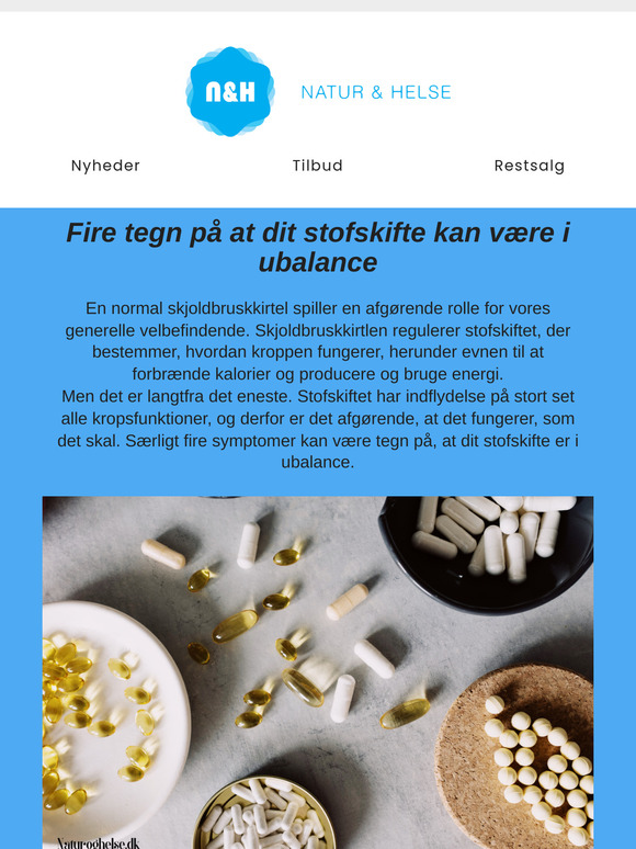 🌿Porsano - Sådan kan du støtte dit stofskifte 🌿