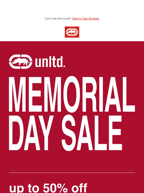 Our Big Memorial Day Sale is Here!