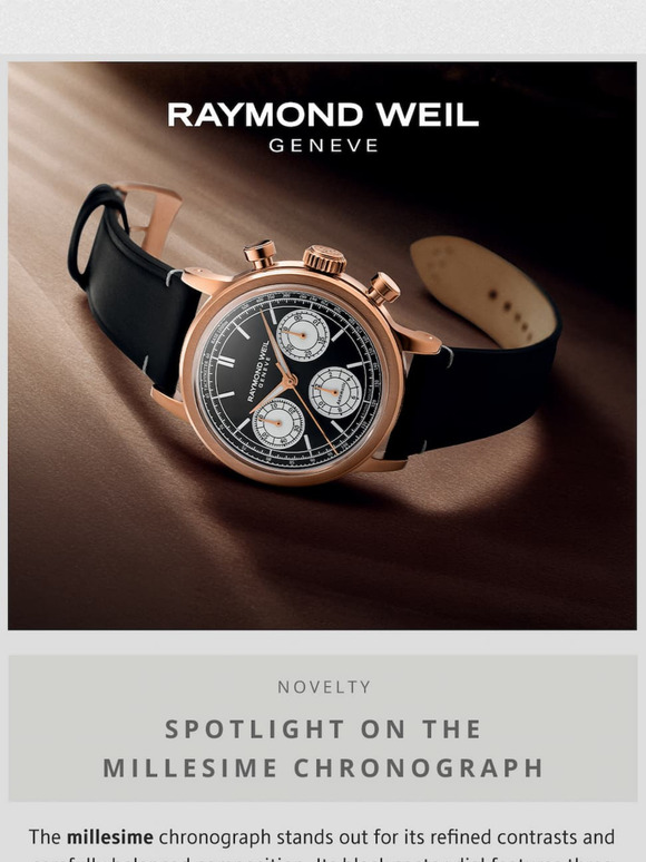 In the Spotlight: Millesime chronographs