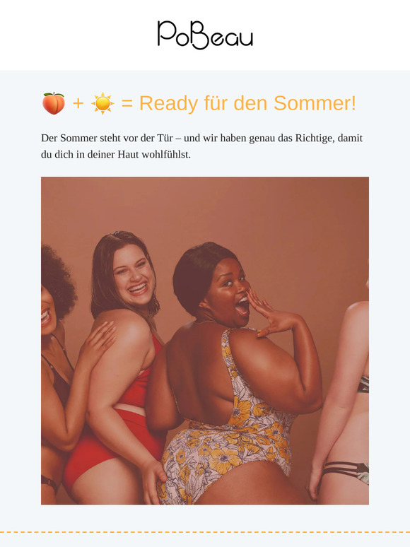 🍑 Für deinen Sommer-Po: 15 % Rabatt auf alles!
