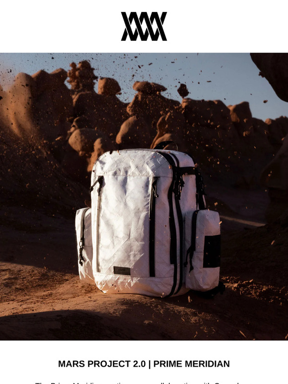 [New] MARS PROJECT 2.0 BACKPACK | PRIME MERIDIAN