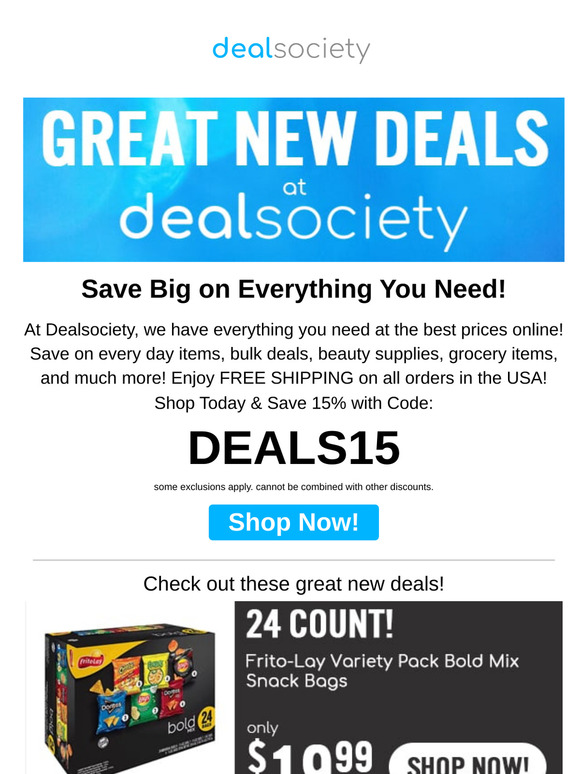 Come See These Great New Deals!