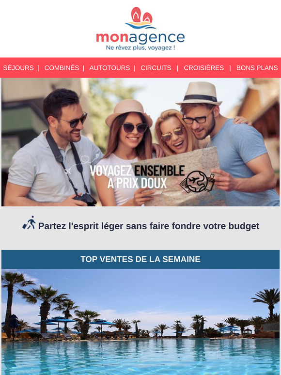 ✈️ Vos prochaines vacances à prix doux