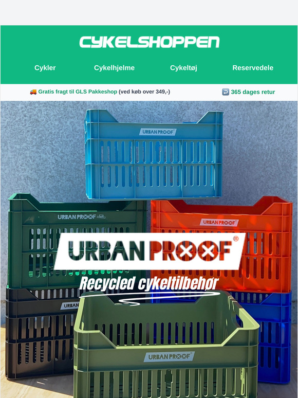 Gør cykelturen smartere med Urban Proof 🚲🎒