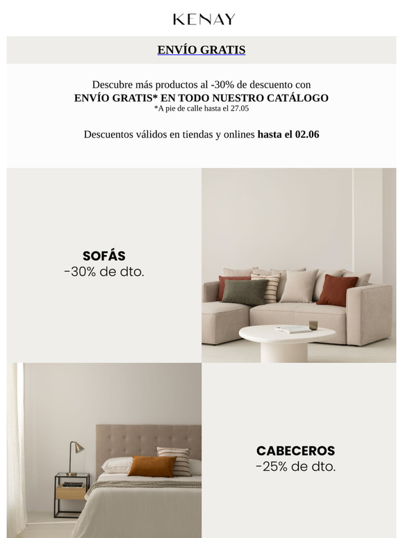 ENVÍO GRATIS 📦 END OF SEASON hasta -30% MÁS PRODUCTOS CON DTO