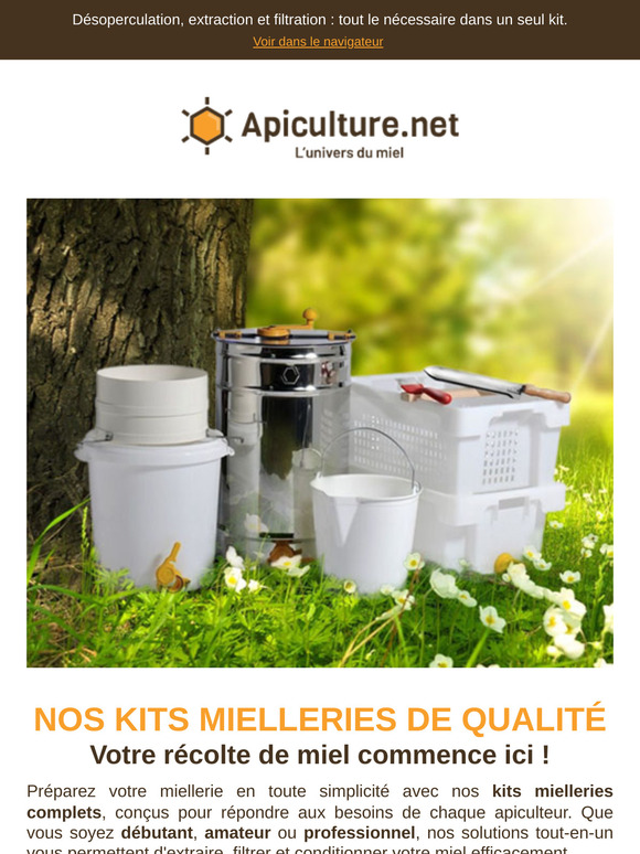 🛠️  Votre miellerie clé en main vous attend