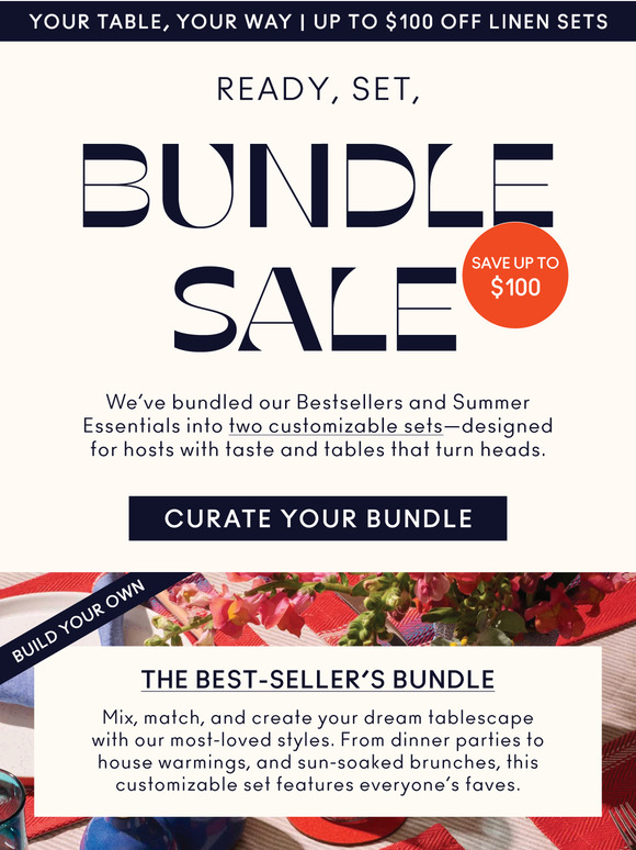 Build Your Own Bundle + Save Up to $100 🧺✨