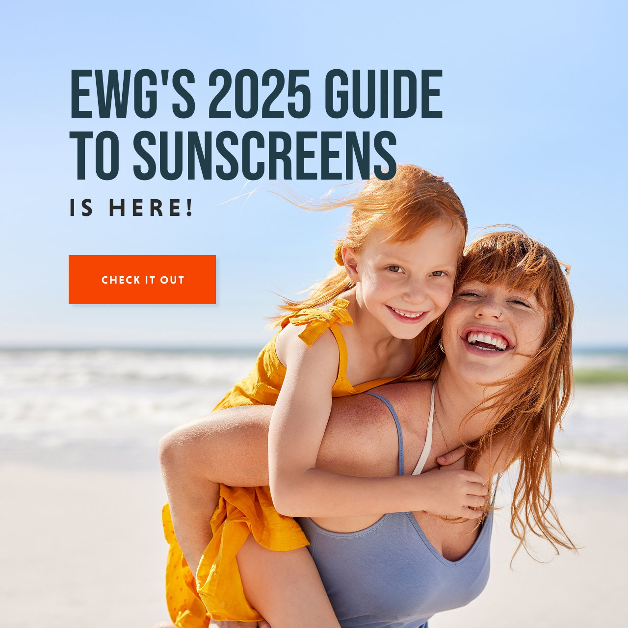 EWG's Guide to Sunscreens - CHECK OUT