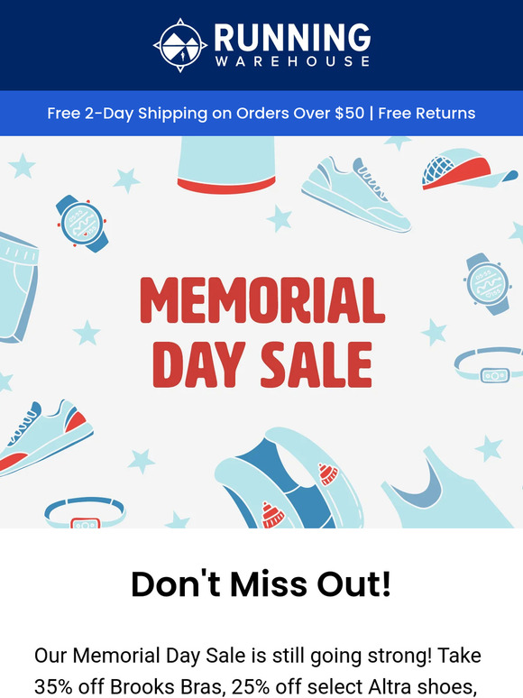 Memorial Day Savings Continue!