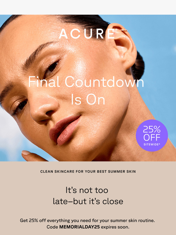 Just 4 Days Left—25% Off Ends Soon