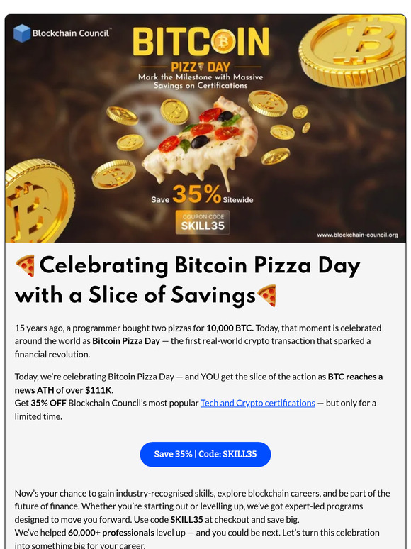 🍕Bitcoin Pizza Day is HOT — So Is This Sizzling Deal🔥
