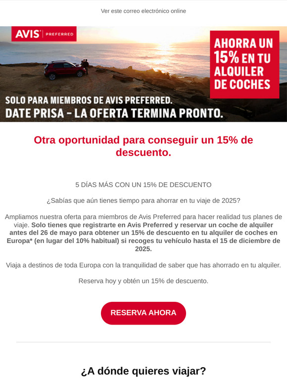 Hemos ampliado nuestra oferta