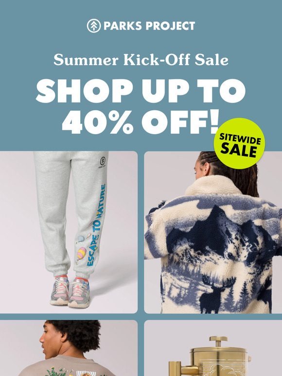Summer’s Calling: Save Up to 40% Sitewide!