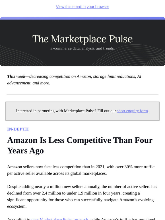 Amazon Is Less Competitive Than Four Years Ago