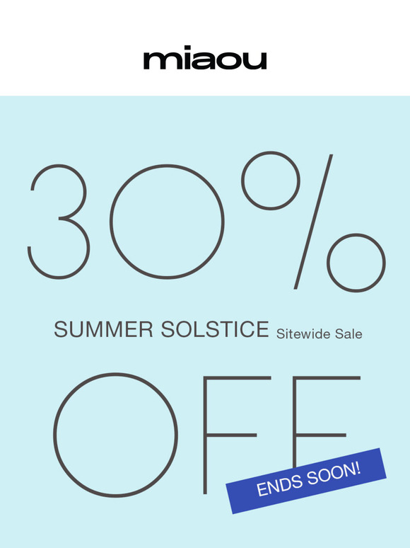 Don’t Miss Your 30% Off 💌