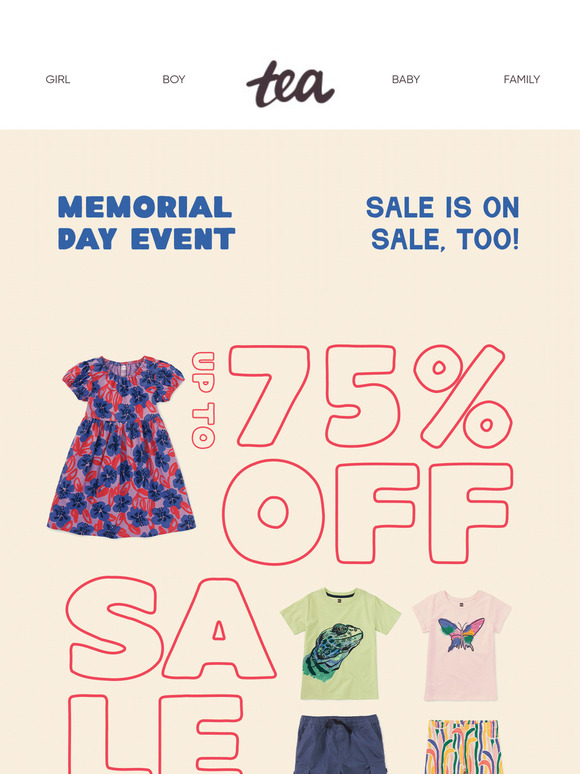 Sale Is On Sale: Up to 75% Off Styles They’ll Love 🛒