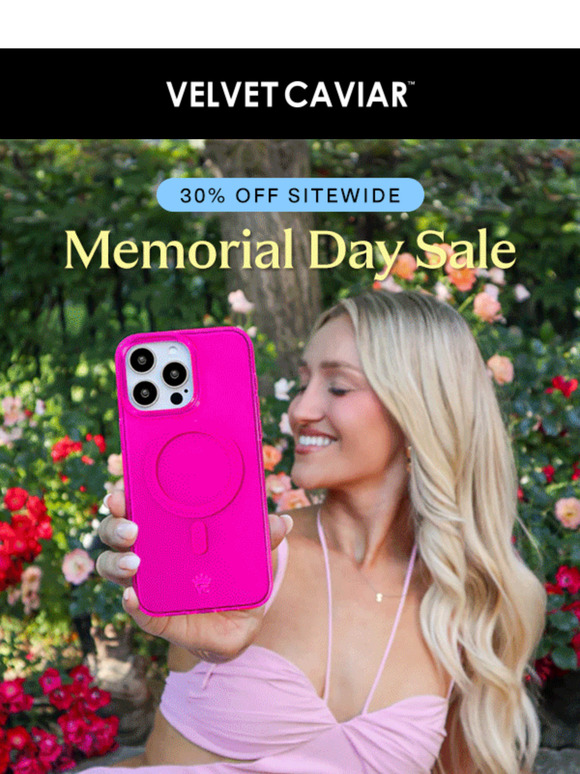 30% OFF 🎉 Memorial Day Sale