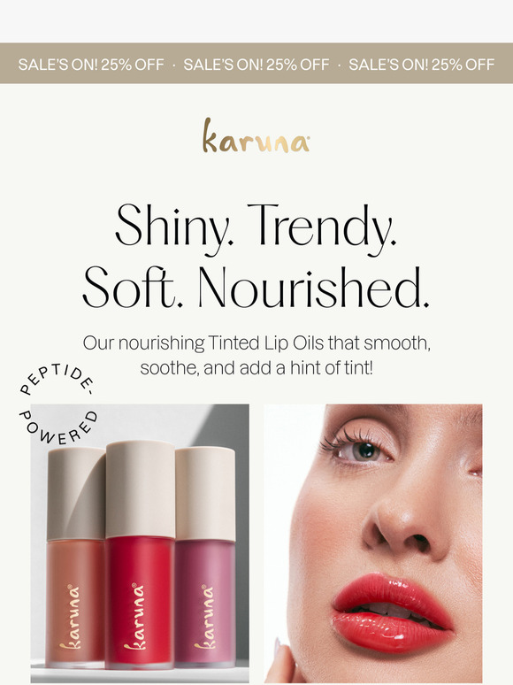 Starts Now: 25% Off Sitewide 🎉 Shiny Lips, Sunny Days.