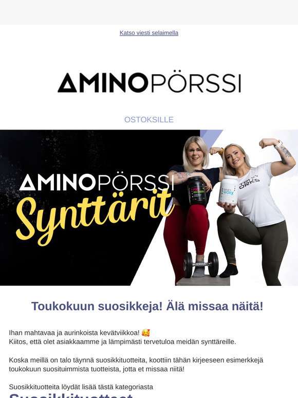Toukokuun suosikit - älä missaa näitä! 😍