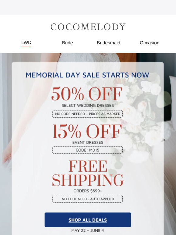 👉👉Memorial Day Mega Sale – Up to 50% Off Starts Now