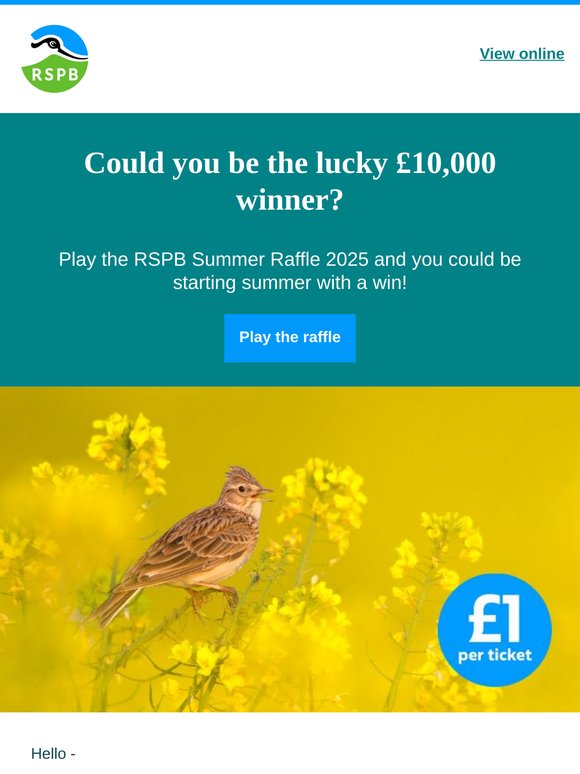 You could win £10,000 this summer!